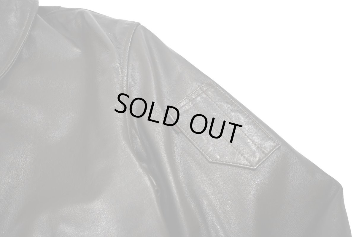 画像5: Used Avirex Type B-15 Leather Jacket Brown made in USA (5)