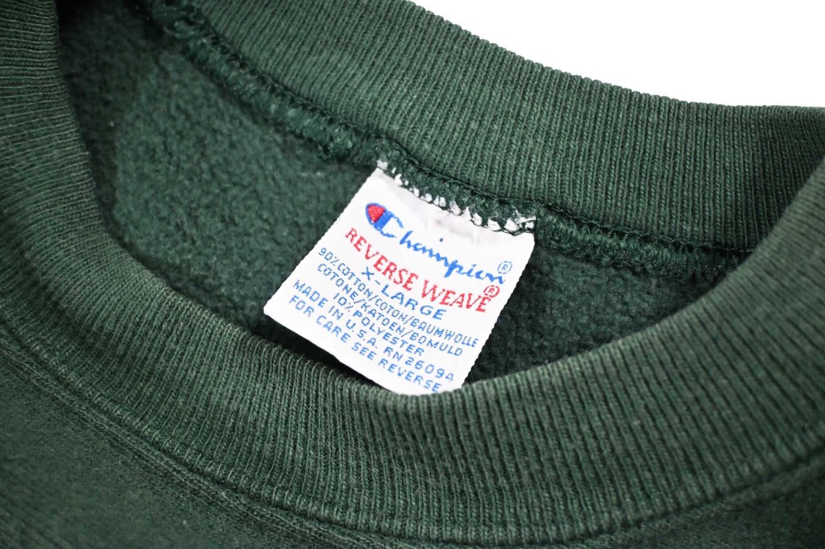 画像4: 90s Used Champion Reverse Weave Sweat Shirt "SNS" made in USA (4)
