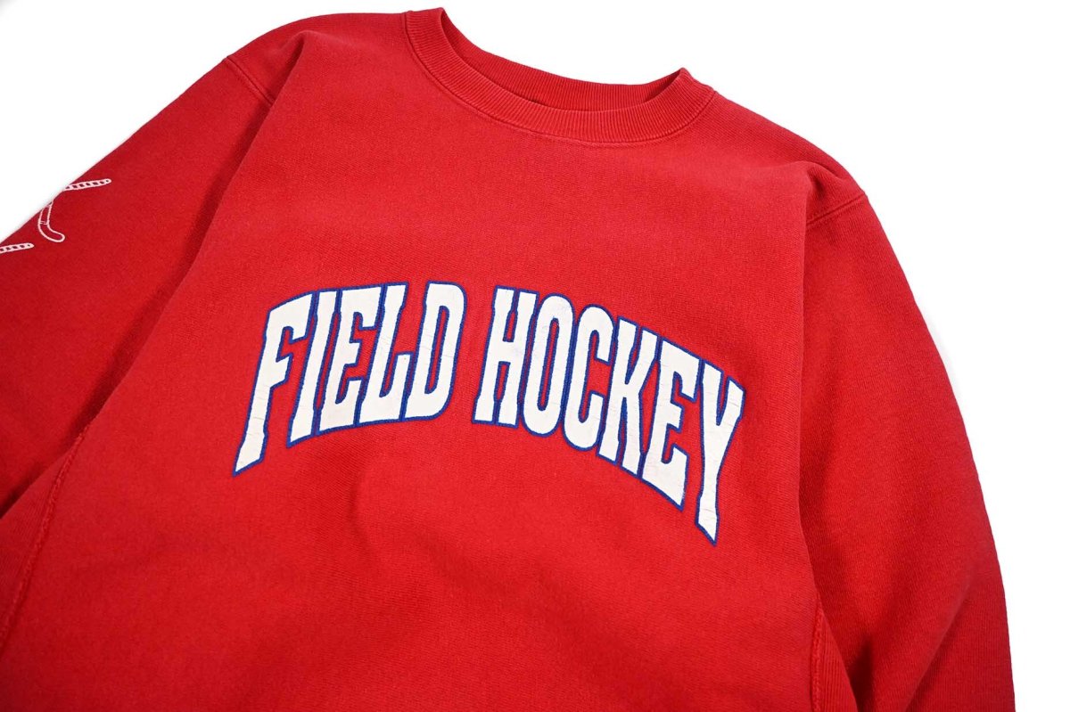 画像2: 90s Used Champion Reverse Weave Sweat Shirt "Field Hockey" made in USA (2)