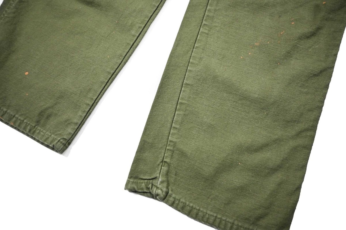 画像3: Used Us Army OG-107 Utility Trouser (3)