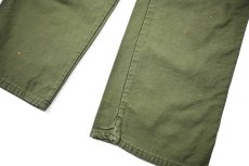 画像3: Used Us Army OG-107 Utility Trouser (3)