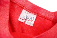 画像4: Used Action Raglan Sleeve Blank Sweat Shirt Red made in USA (4)