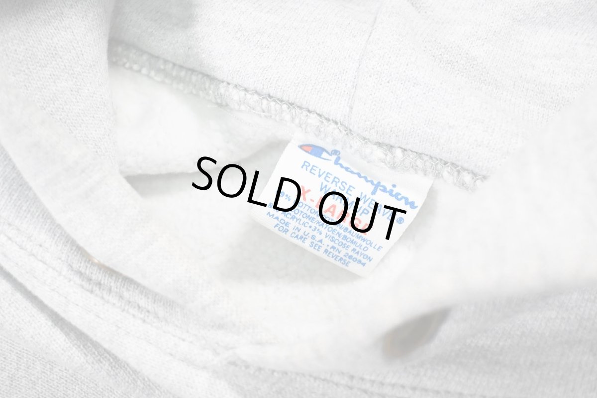 画像4: 80s Used Champion Reverse Weave Sweat Hoodie "Pace" made in USA (4)