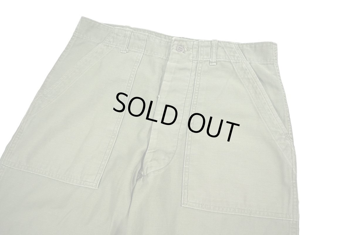 画像2: Used Us Army OG-107 Utility Trouser (2)