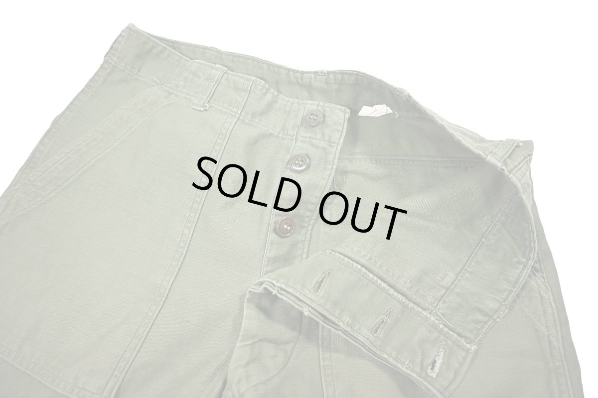 画像5: Used Us Army OG-107 Utility Trouser (5)