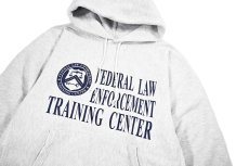 画像2: 90s Used Champion Reverse Weave Sweat Hoodie "Federal Law Enforcement Training Center" (2)