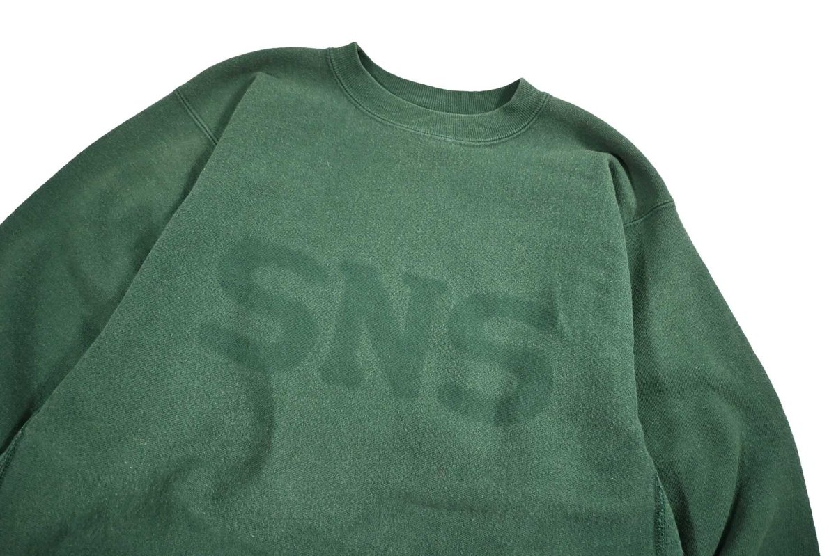 画像2: 90s Used Champion Reverse Weave Sweat Shirt "SNS" made in USA (2)