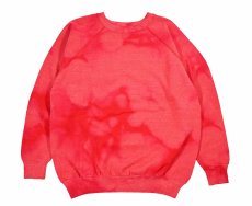 画像1: Used Action Raglan Sleeve Blank Sweat Shirt Red made in USA (1)