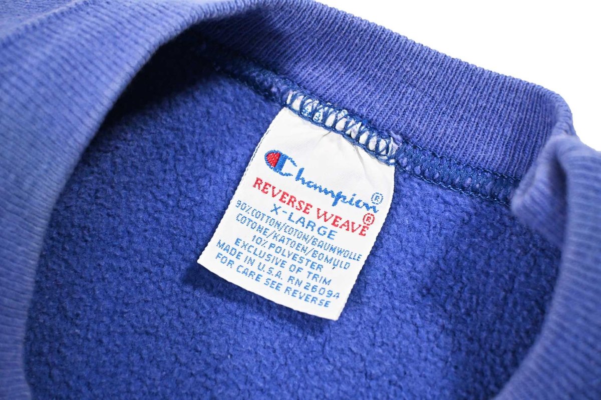 画像4: 90s Used Champion Reverse Weave Sweat Shirt "Danbury High School Hatter Band" made in USA (4)