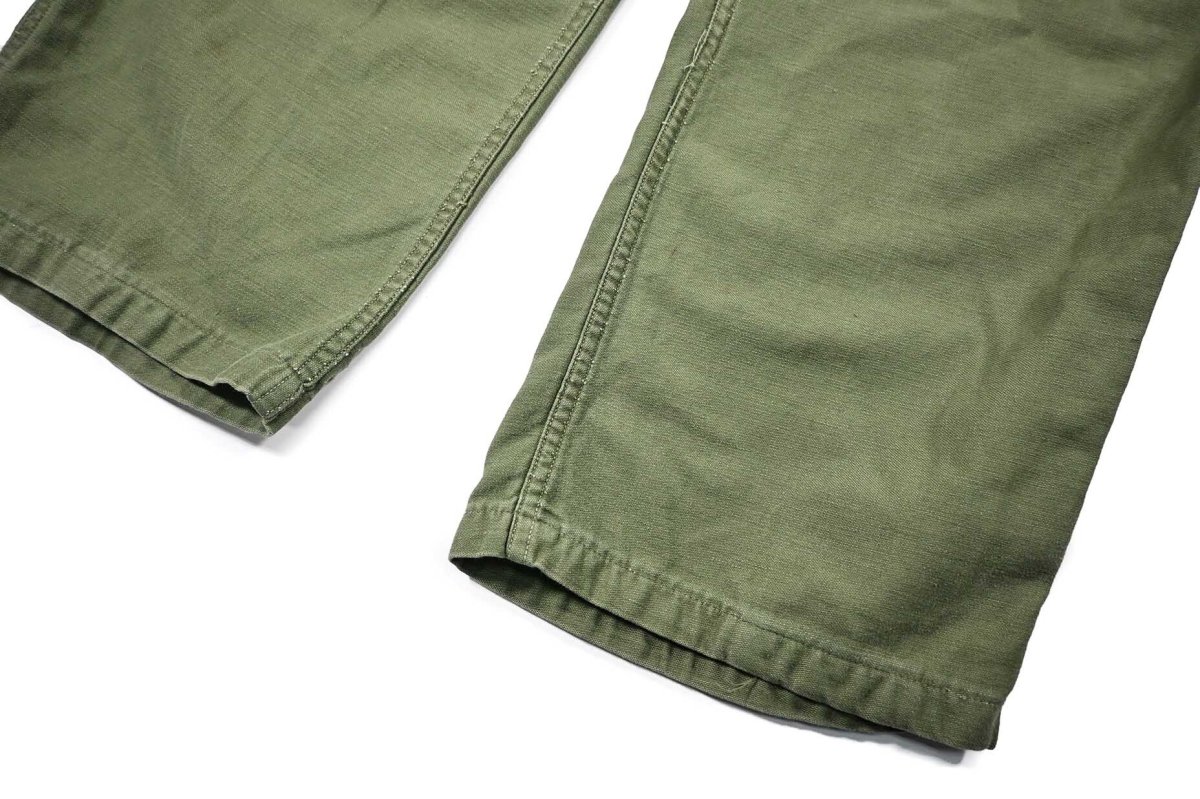 画像3: Used Us Army OG-107 Utility Trouser (3)