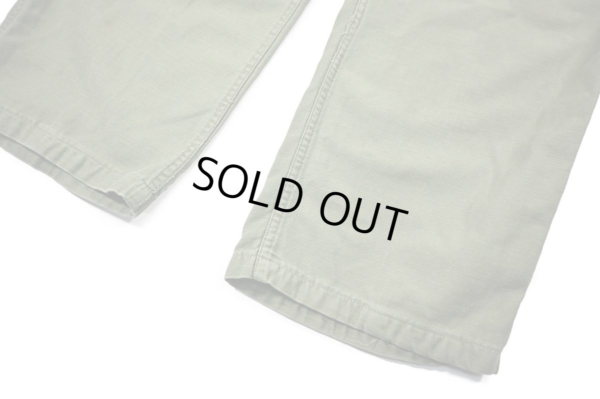 画像3: Used Us Army OG-107 Utility Trouser (3)