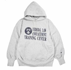 画像1: 90s Used Champion Reverse Weave Sweat Hoodie "Federal Law Enforcement Training Center" (1)