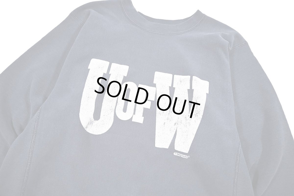 画像2: 80s Used Champion Reverse Weave Sweat Shirt "UofW" made in USA (2)