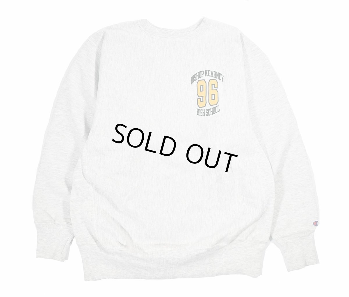 画像1: 90s Used Champion Reverse Weave Sweat Shirt "Bishop Kearney High School" made in USA (1)