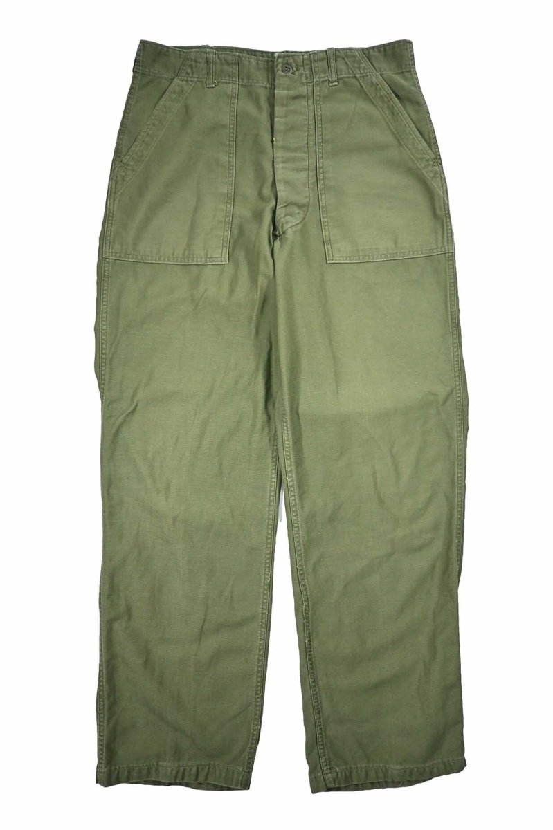 画像1: Used Us Army OG-107 Utility Trouser (1)