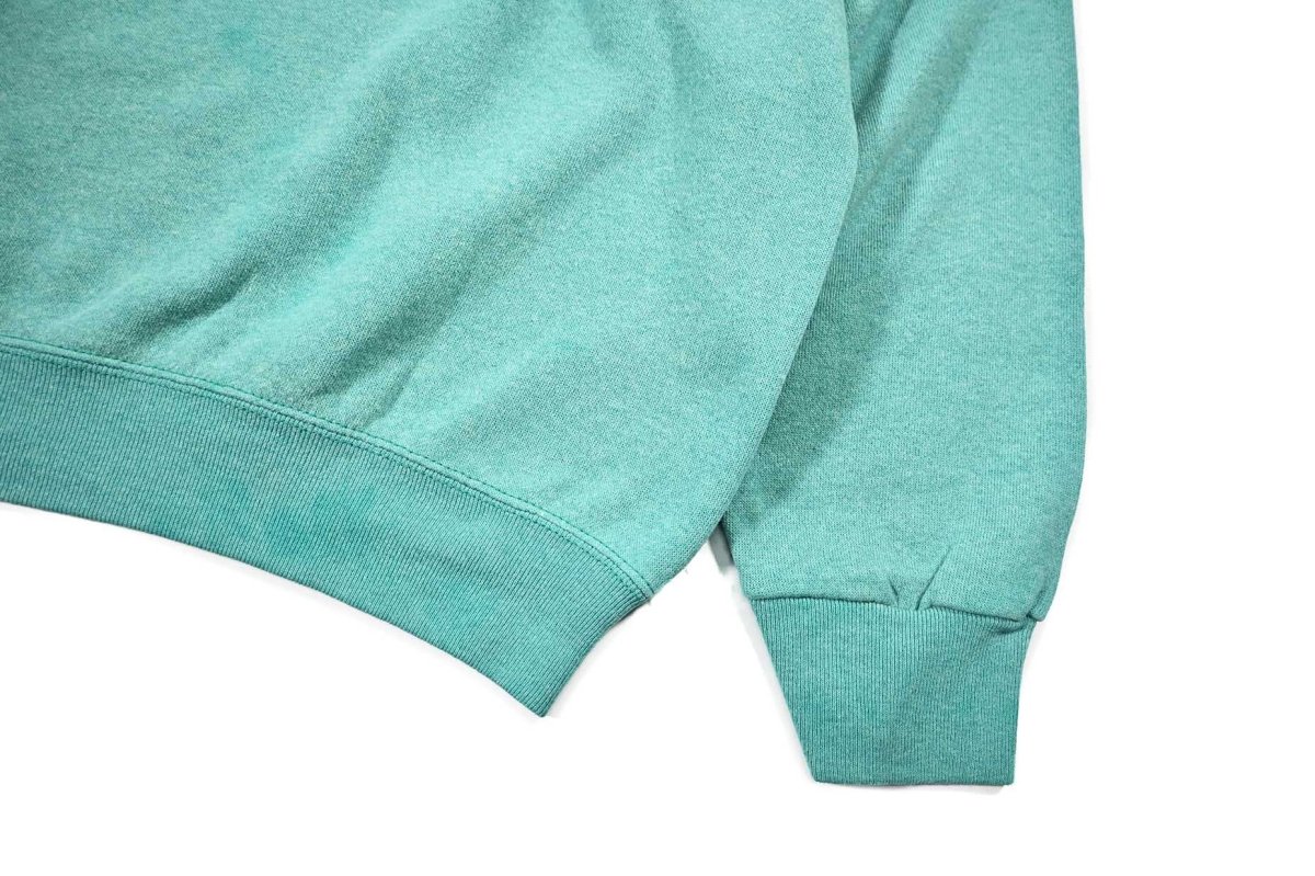 画像3: Used Tultex Raglan Sleeve Blank Sweat Shirt Teal made in USA (3)