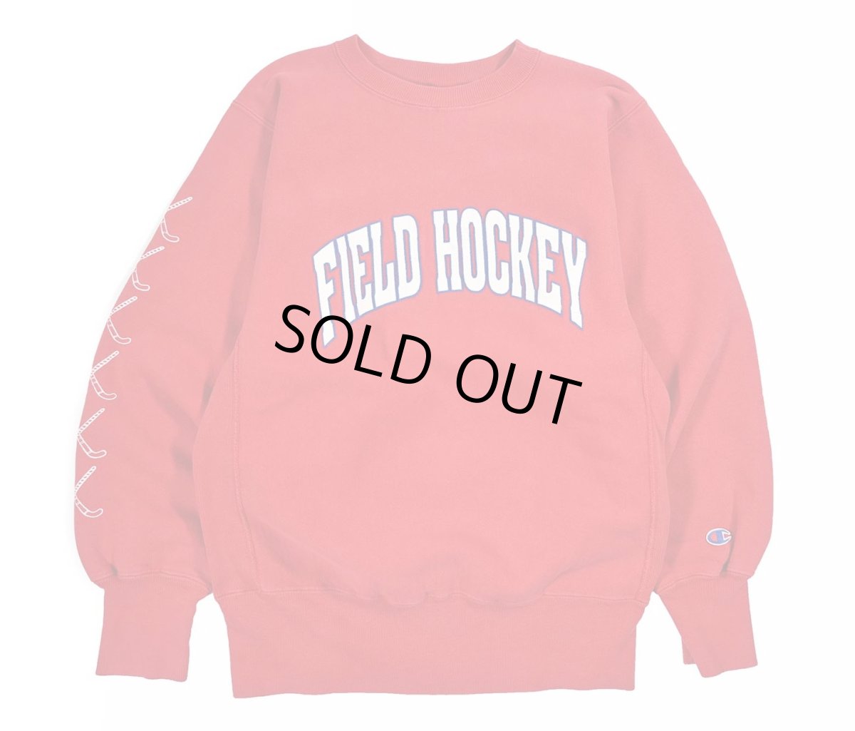 画像1: 90s Used Champion Reverse Weave Sweat Shirt "Field Hockey" made in USA (1)