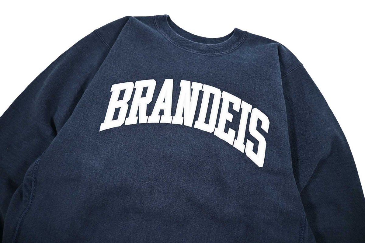 画像2: 90s Used Champion Reverse Weave Sweat Shirt "Brandeis" (2)