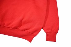 画像3: Used Raglan Sleeve Blank Sweat Shirt Red (3)