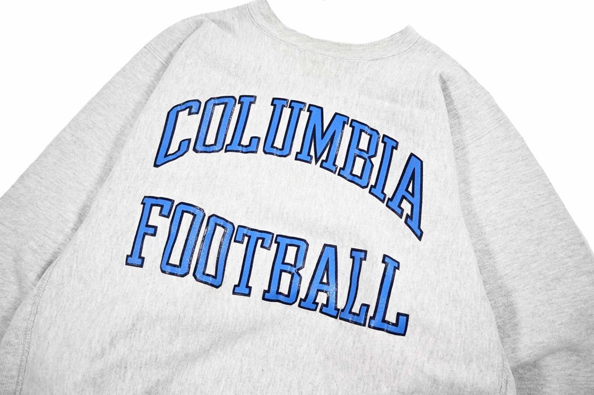 画像2: 90s Used Champion Reverse Weave Sweat Shirt "Columbia Football" (2)