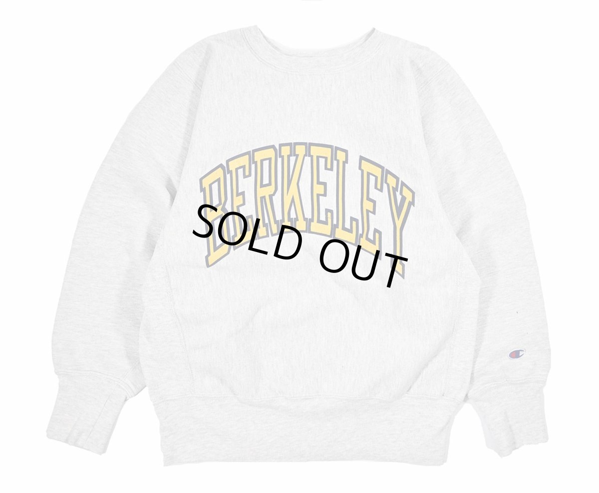 画像1: 90s Used Champion Reverse Weave Sweat Shirt "Berkeley" made in USA (1)