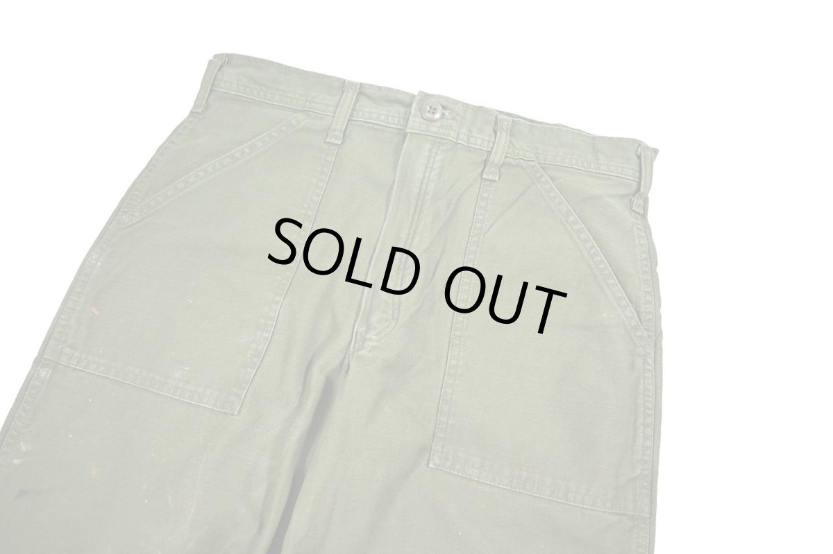 画像2: Used Us Army OG-107 Utility Trouser (2)