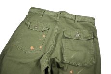 画像4: Used Us Army OG-107 Utility Trouser (4)