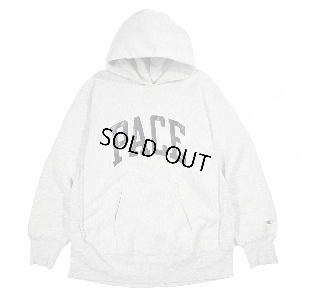 画像1: 80s Used Champion Reverse Weave Sweat Hoodie "Pace" made in USA (1)