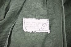 画像5: Used Us Military Cotton Sateen OG 107 Utility Shirt (5)