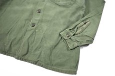 画像3: Used Us Military Cotton Sateen OG 107 Utility Shirt (3)