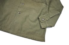 画像3: Used Us Military Cotton Sateen OG 107 Utility Shirt (3)