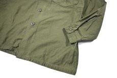 画像3: Used Us Military Cotton Sateen OG 107 Utility Shirt (3)