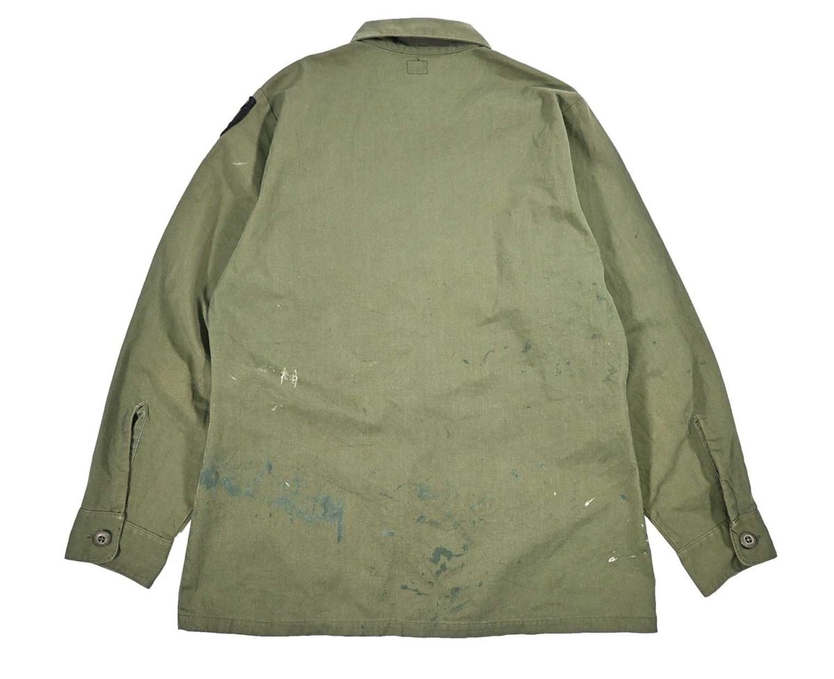 画像6: Used Us Military Cotton/Polyester OG 107 Utility Shirt (6)