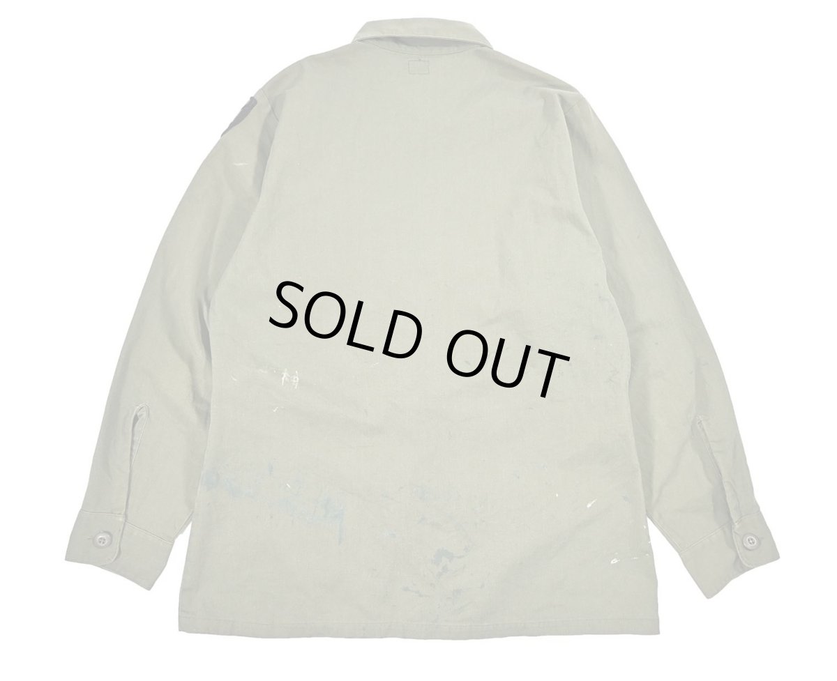 画像6: Used Us Military Cotton/Polyester OG 107 Utility Shirt (6)