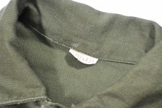 画像4: Used Us Military Cotton Sateen OG 107 Utility Shirt (4)