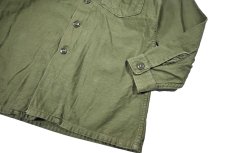 画像3: Used Us Military Cotton Sateen OG 107 Utility Shirt (3)