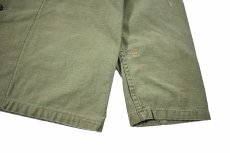 画像3: Used Us Military Cotton Sateen OG 107 Utility Shirt (3)