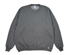 画像1: Used Russell Athletic Blank Sweat Shirt Charcoal made in USA (1)