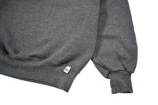 画像3: Used Russell Athletic Blank Sweat Shirt Charcoal made in USA (3)