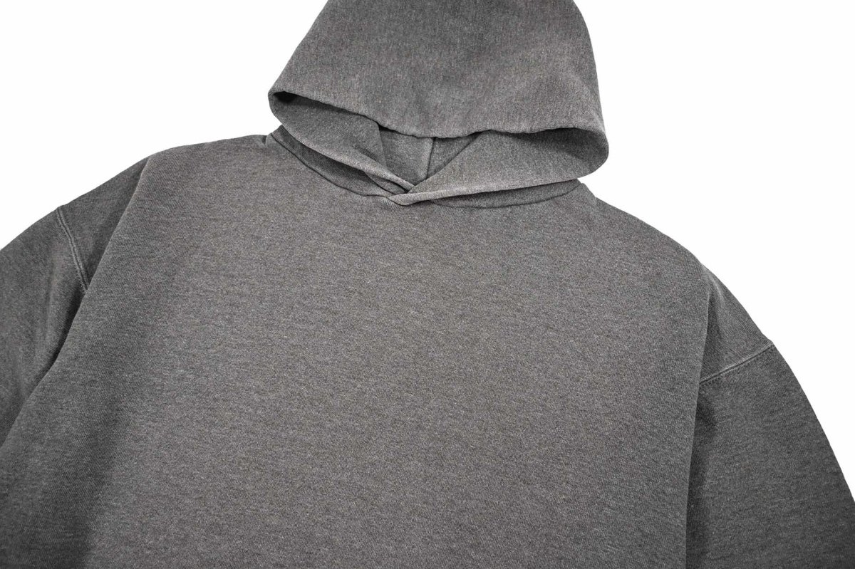 画像2: Used Russell Athletic Blank Sweat Hoodie Charcoal made in USA (2)