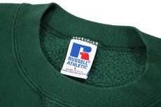 画像4: Used Russell Athletic Blank Sweat Shirt Green made in USA (4)