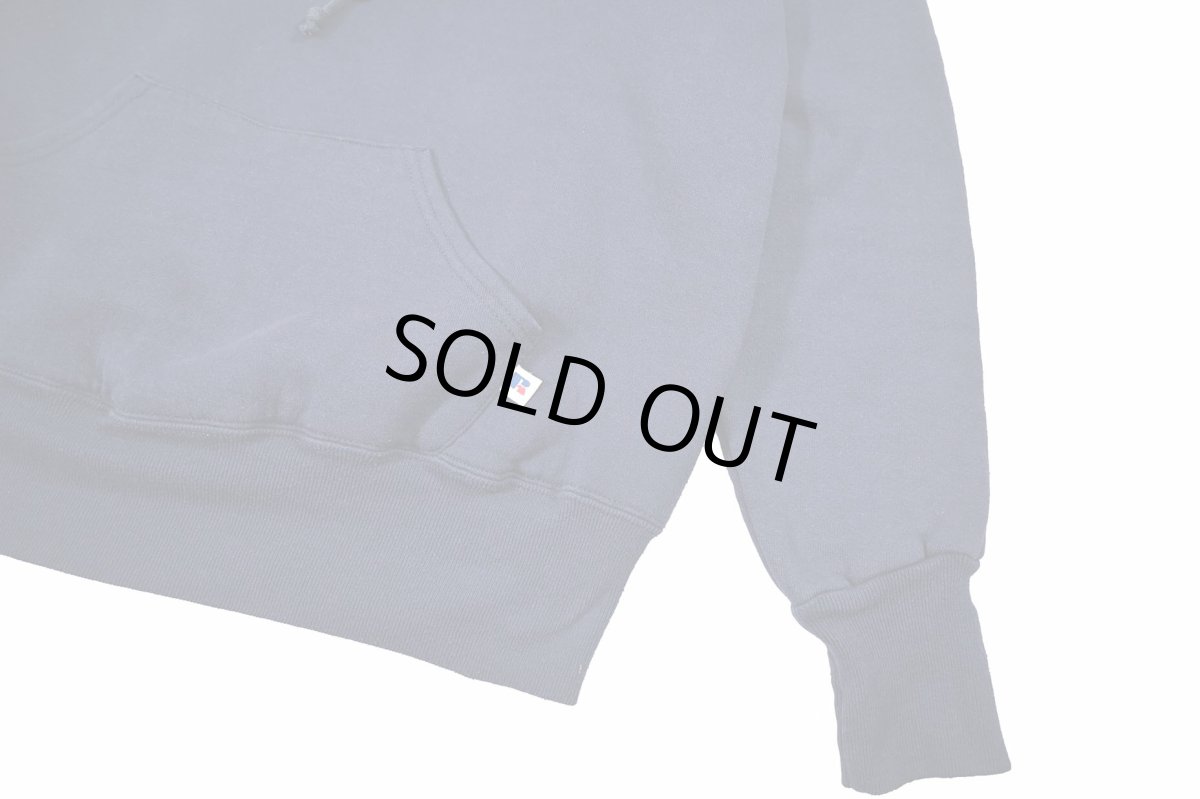 画像3: Used Russell Athletic Double Face Sweat Hoodie Navy made in USA (3)