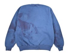画像2: Used Russell Athletic Blank Sweat Shirt Blue (2)