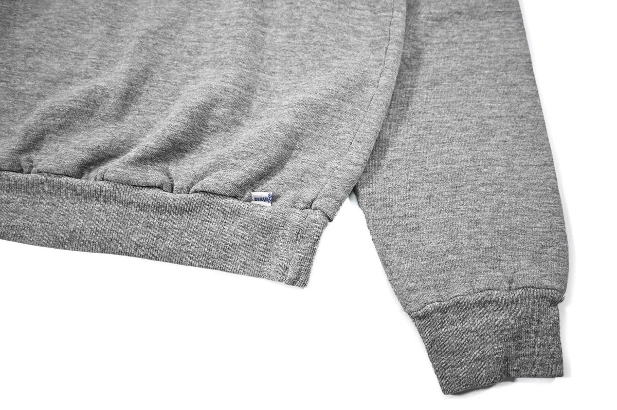 画像3: Used Russell Athletic Blank Sweat Shirt Grey/Navy made in USA (3)