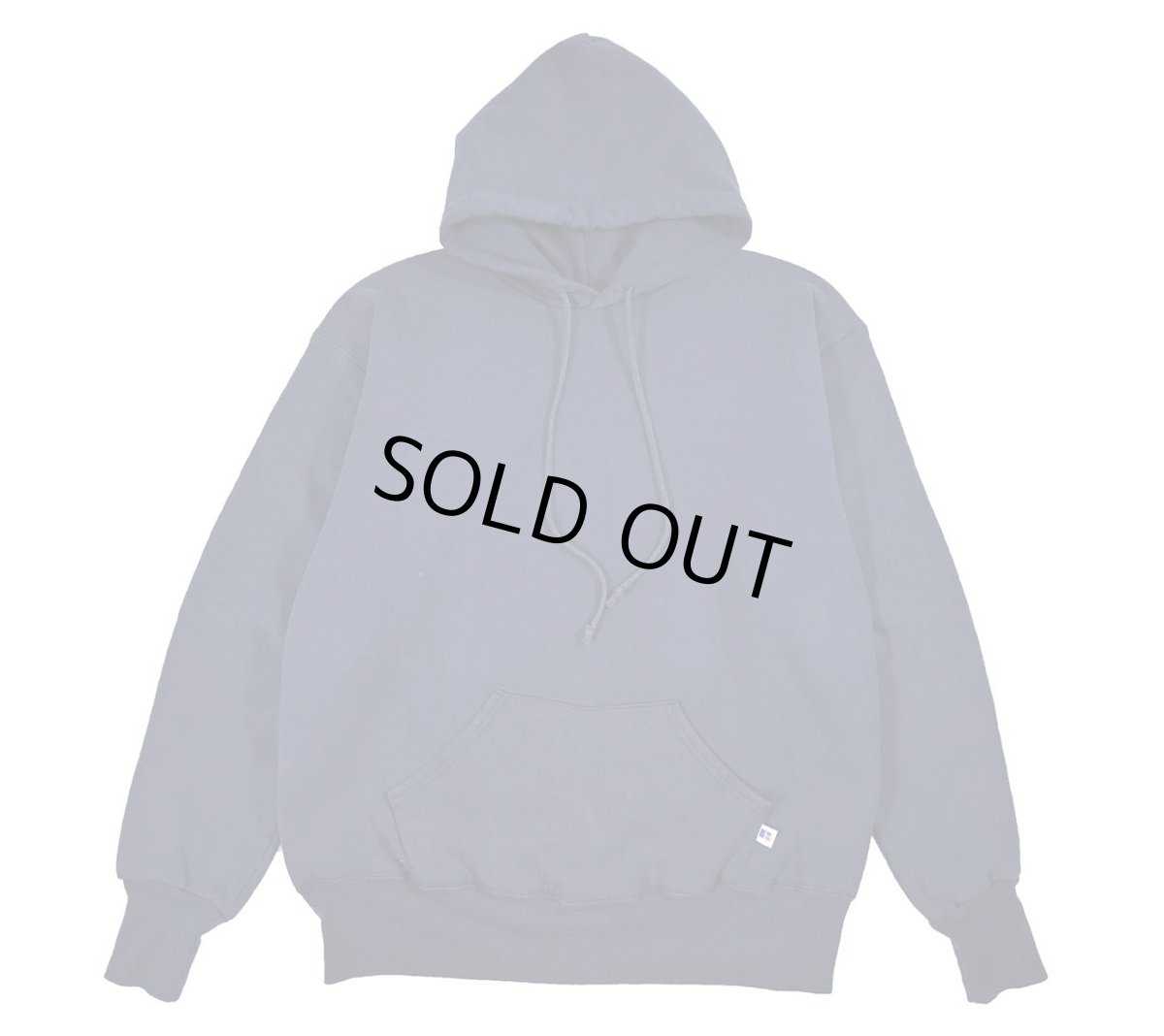 画像1: Used Russell Athletic Double Face Sweat Hoodie Navy made in USA (1)