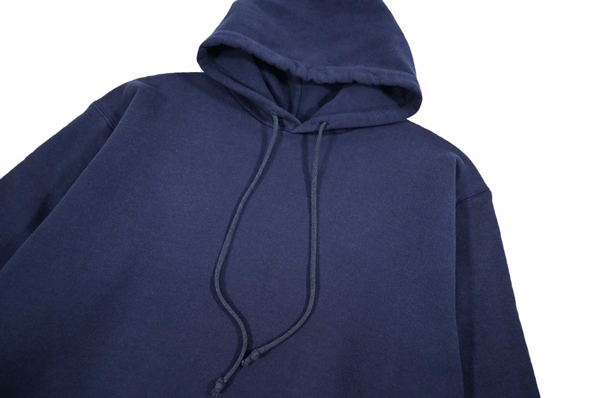画像2: Used Russell Athletic Double Face Sweat Hoodie Navy made in USA (2)