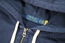 画像4: Used Polo Ralph Lauren Zip Sweat Hoodie Navy ラルフローレン (4)