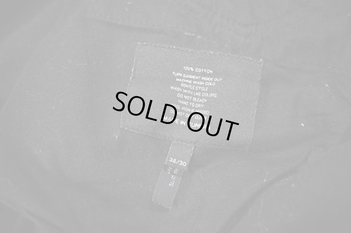 画像9: Used Ralph Lauren Black Label Coating Denim Pants Black ラルフローレン (9)