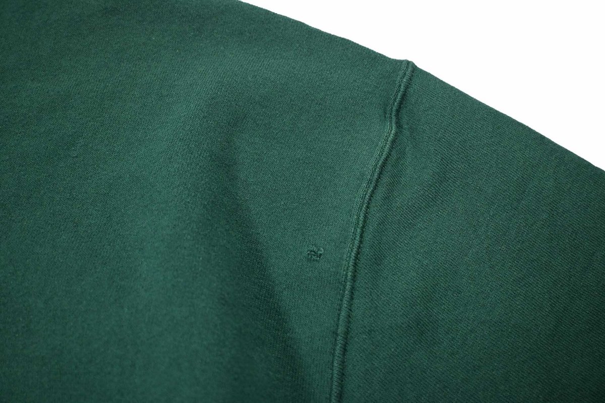 画像4: Used Russell Athletic Blank Sweat Shirt Green made in USA (4)