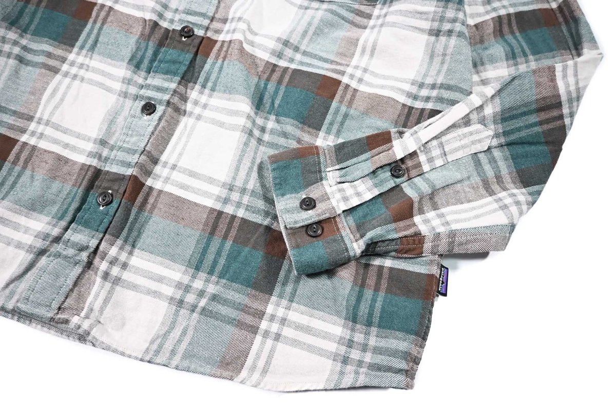 画像3: Used patagonia Lightweight Fjord Flannel Shirt パタゴニア (3)